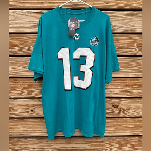 NWT Majestic Dan Marino Hall of Fame Shirt - Picture 1 of 6